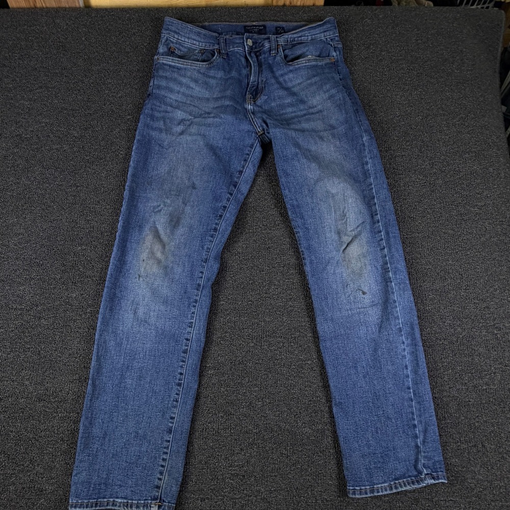 Lucky Brand Jeans Mens 34x32 221 Straight Blue Denim Medium Wash